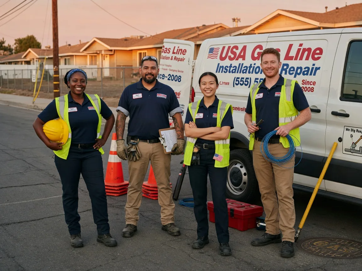 Gas Line Installation company in Locust Gap, PA